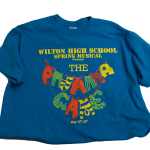 Cotton cotton blend png screen printed Wilton Theater