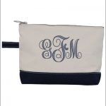 cb station 6047 navy make up bag frame