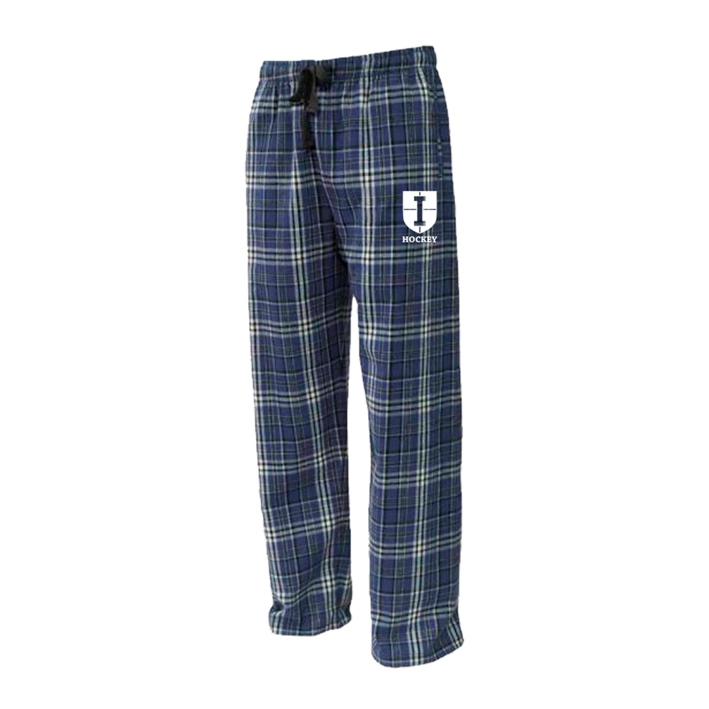 Personalized Flannel Pajama Pants - Plaid