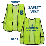 products cross country safety green vest