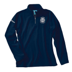 products quarter zip microfleece charles river