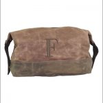 6556 waxed dopp kit khaki frame