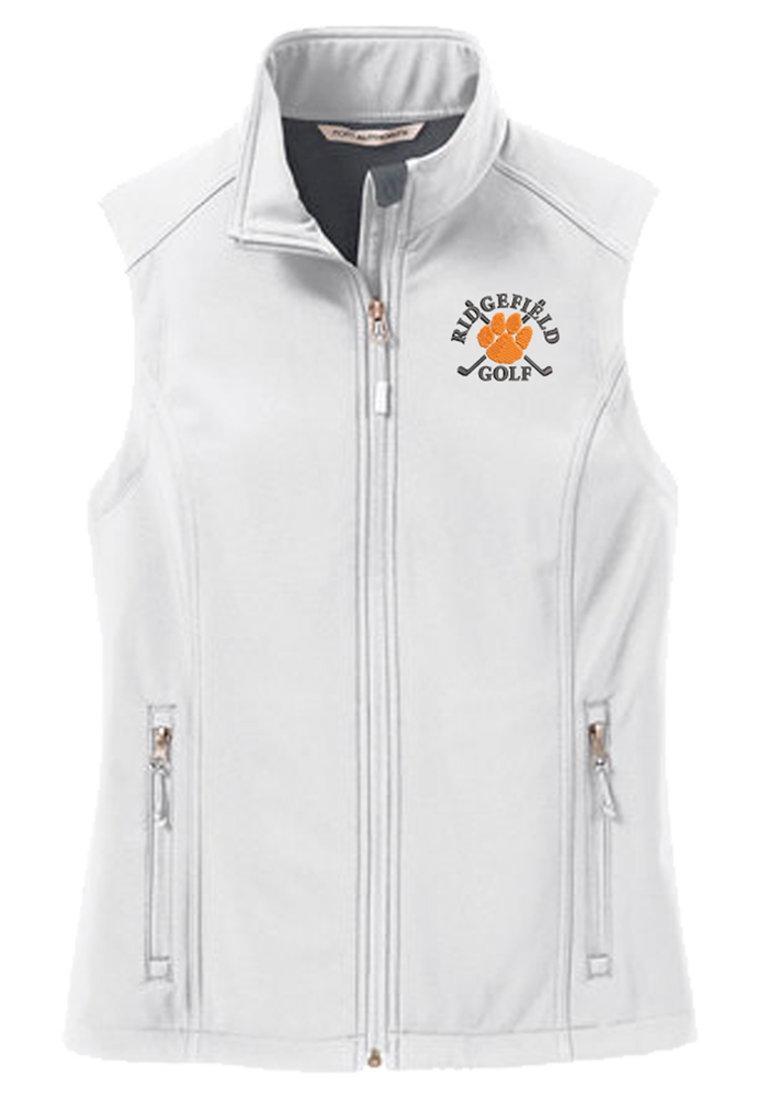 products soft shell vest embroidered