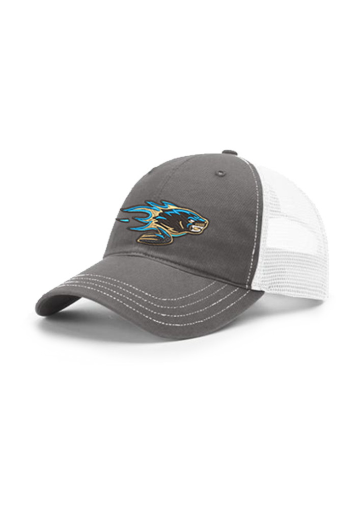 seals hockey team embroidered trucker hat